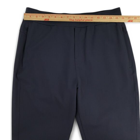 Public Rec All Day Every Day Pant 34/28 Grey Nylon Stretch Elastic Waist - Picture 8 of 10